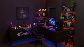 AORUS Halloween Gaming Room